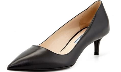 prada tacco basso|Scarpe col tacco PRADA da Donna .